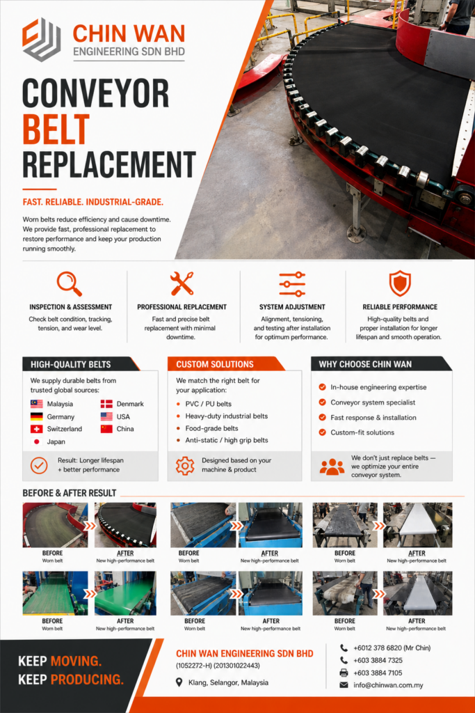 Belt Replacement service , Preventive Maintenance