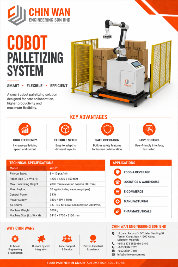 cobot palletizing malaysia