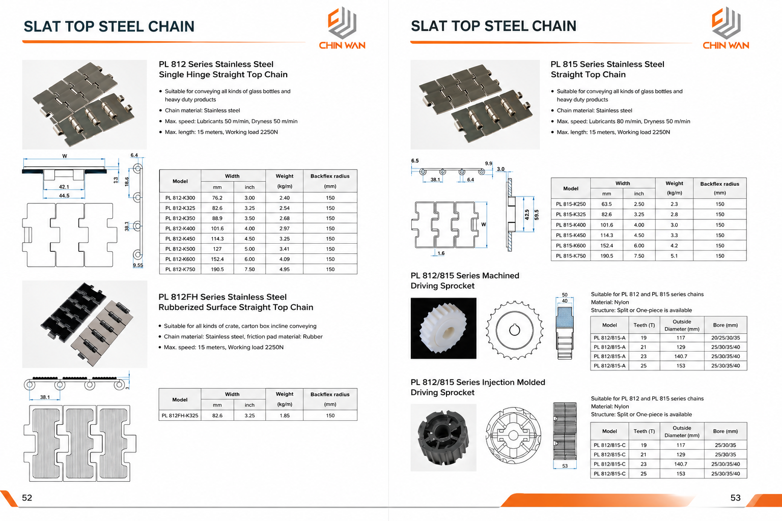 Slat chain conveyor parts for smooth product transfer, packaging line support, and custom conveyor system applications in Malaysia.